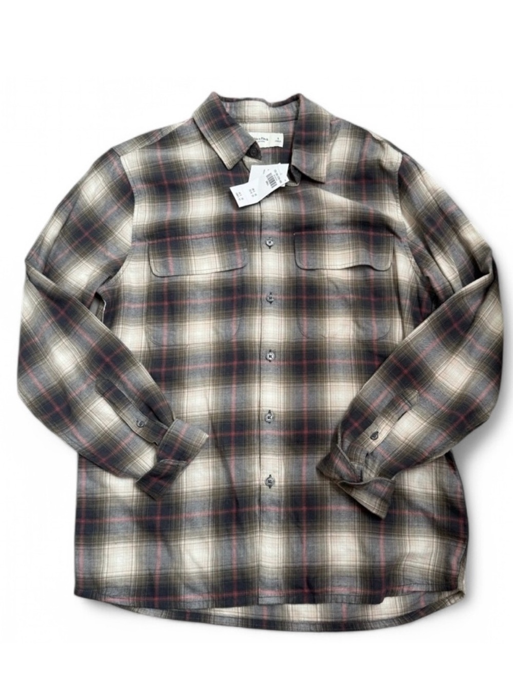 NWT Abercrombie and Fitch Soft A&F Collection Flannel, Size S